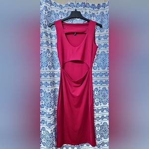 Red Allegrace Cocktail Dress